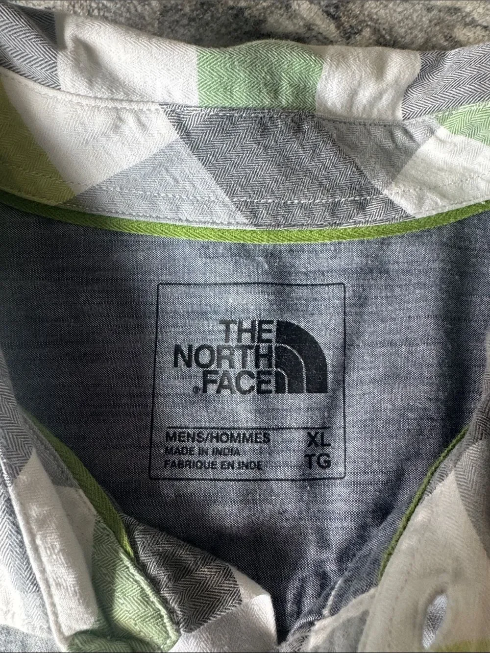 Men's The North Face Short-Sleeve Plaid Button-Up Shirt
